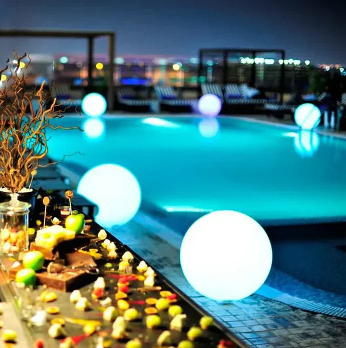 Decorative Garden Light with Round Design