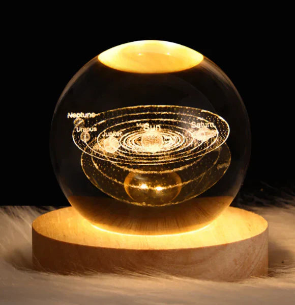 Crystal Light Lamp - Magical, Cosy, Sustainable