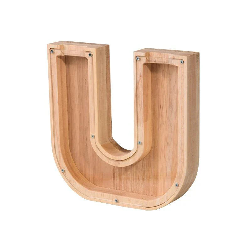 Customisable Letter Money Box - Learning & Saving Combined
