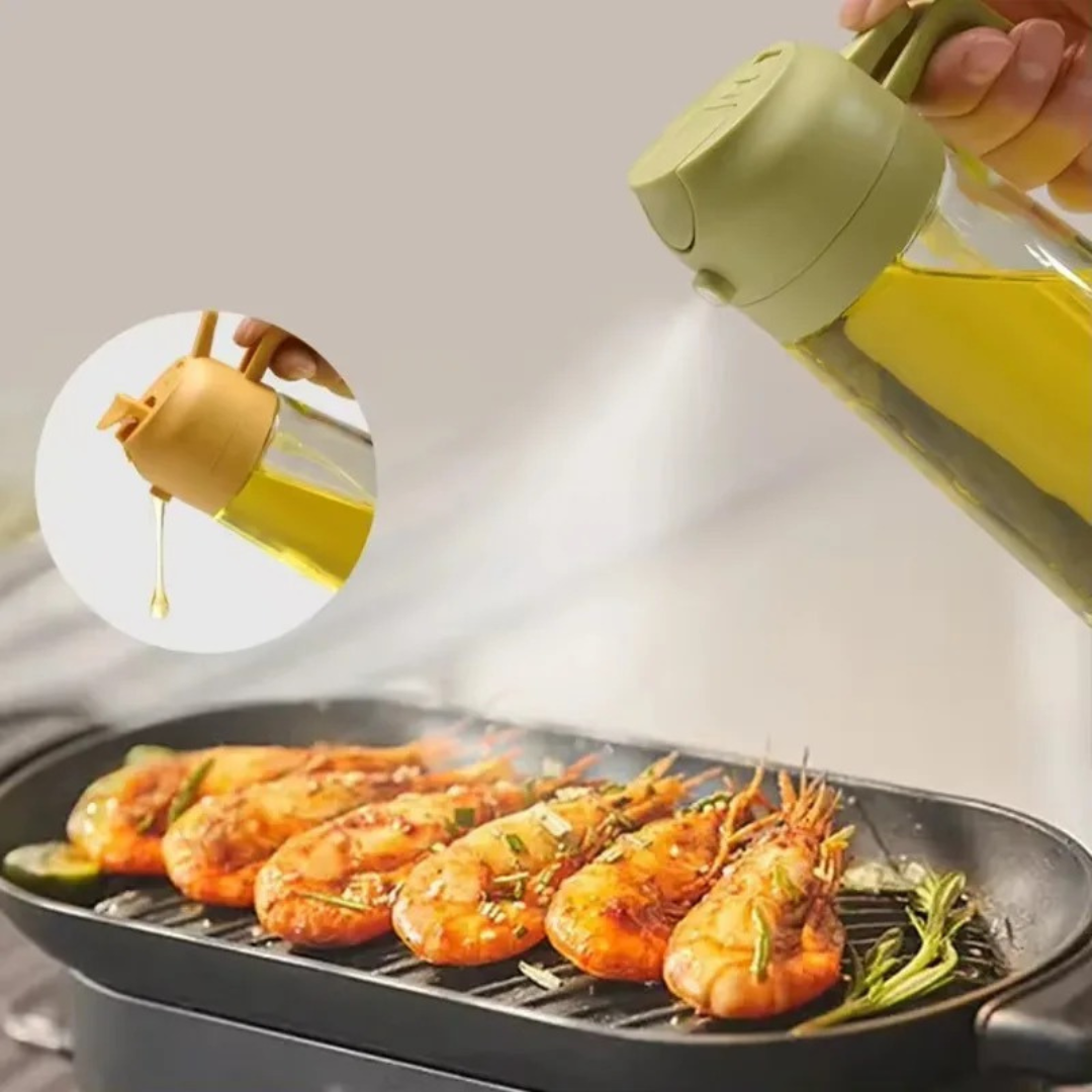 2 - In-1 Multifunctional Oil Dispenser Bottle