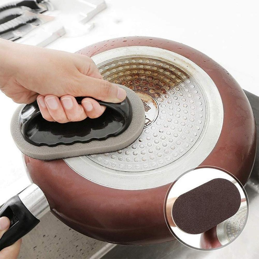 Sponge Brush with Handle for Effortless Cleaning
