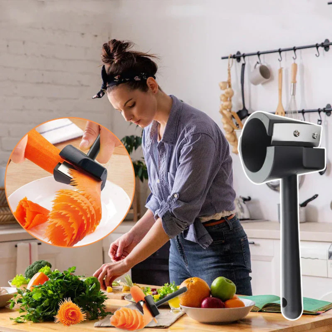 Decorative Vegetable and Flower Roller - Creative Patterns in No Time at All