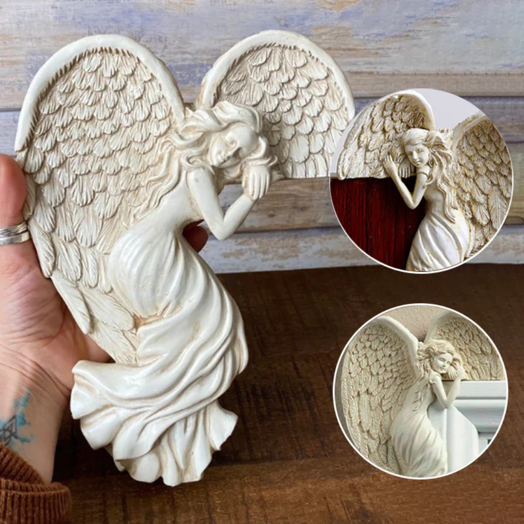 Guardian Angel Door Frame Decoration - Elegance and Protection for Your Home