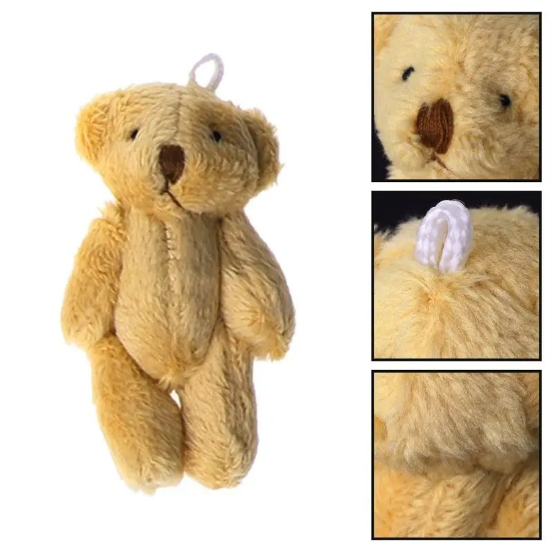 Little Portable Plush Bear - Cosy Companion for on the Go