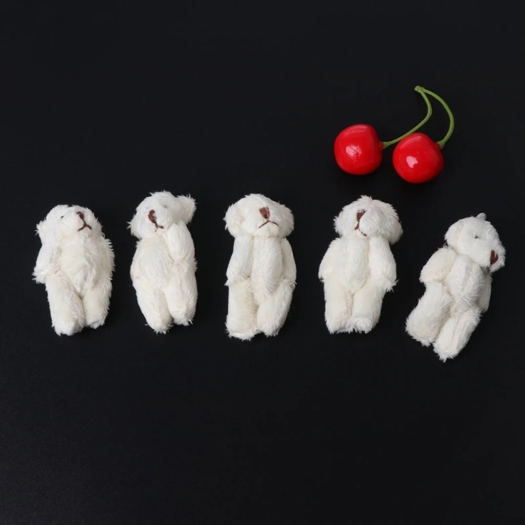 Little Portable Plush Bear - Cosy Companion for on the Go