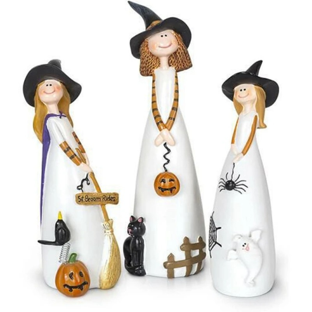 Magical Witch Figurine - Decoration for Halloween