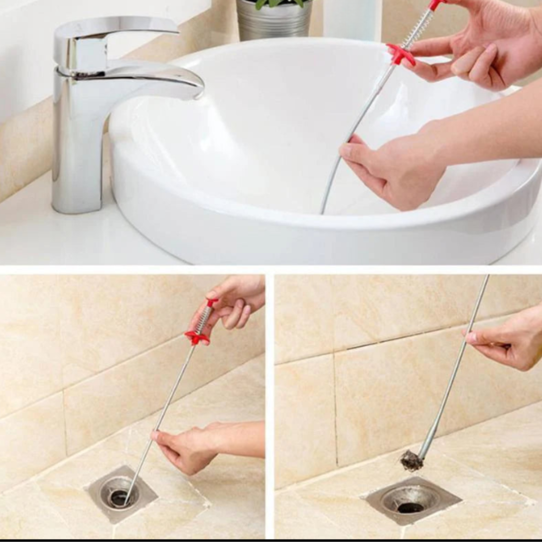Channel Cleaning Hook for Sinks