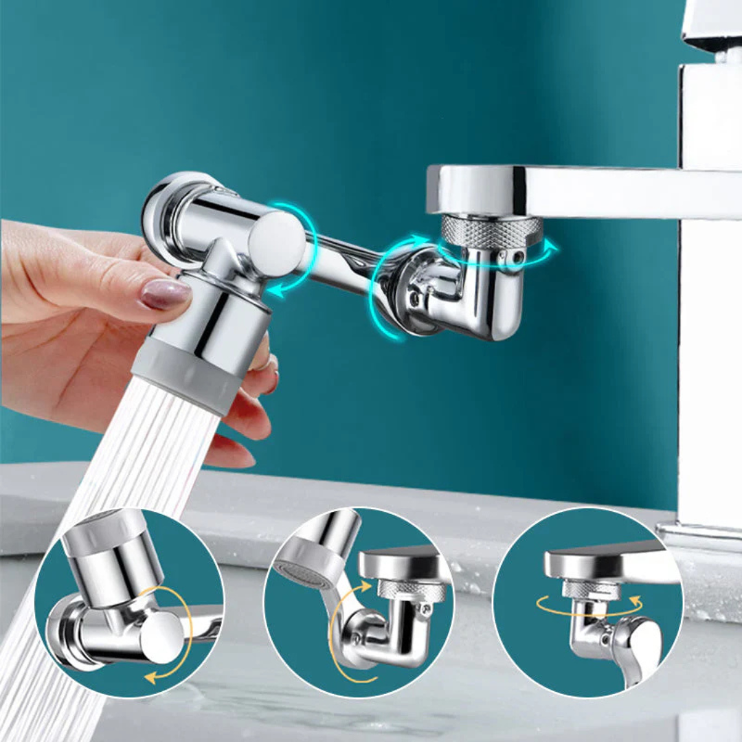 Rotatable Multifunctional Tap
