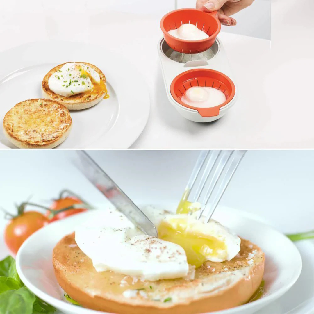 Microwave Egg Cooker for Steamed Eggs - Perfect for a Quick Treat