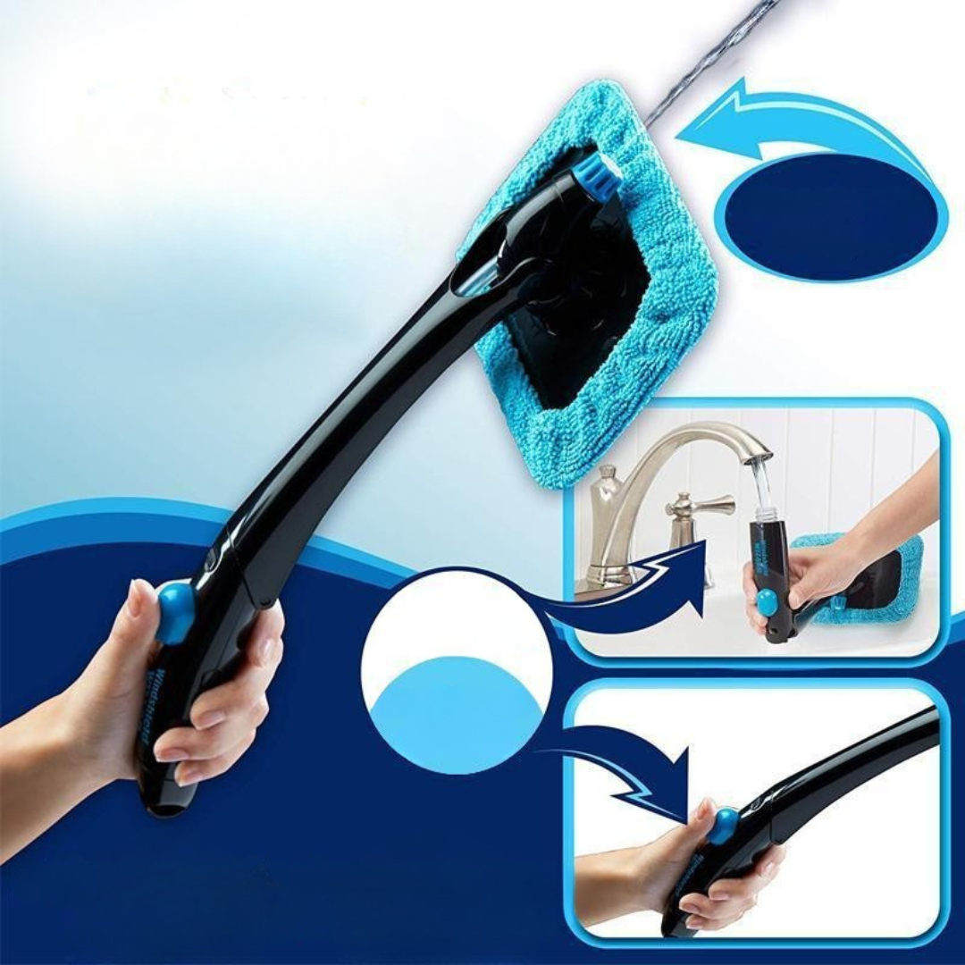 Windowpro - Window Cleaner with Reusable Microfibre Cover
