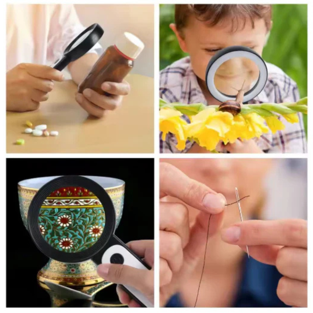 Magnifying Glass with 30x Magnification for Seniors