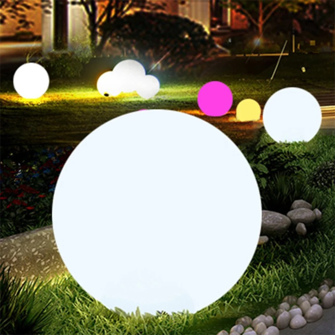 Decorative Garden Light with Round Design