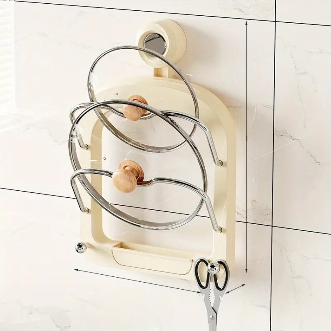 Flexible Pot Lid Holder