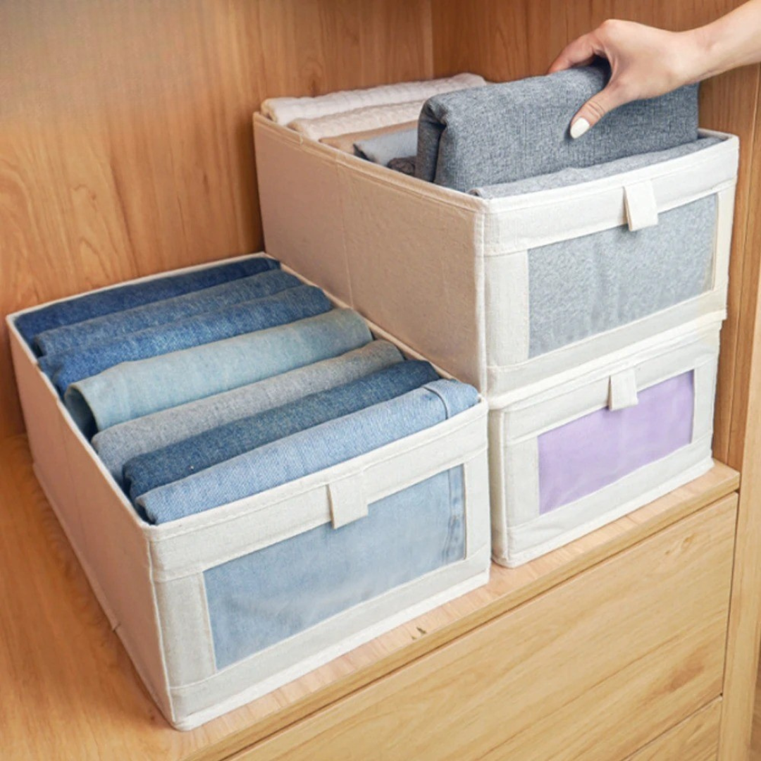 Foldable Storage Box for Wardrobe