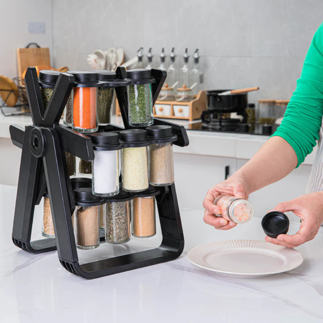 Rotatable Spice Rack