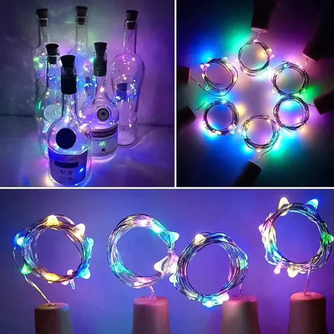 Bottle Cork Led Lights - Give Old Bottles a Magical Glow!
