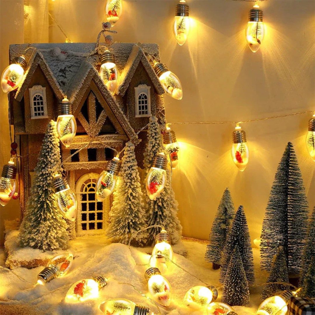 Festive Led Christmas Light Chain - Magical Light for the Festive Season