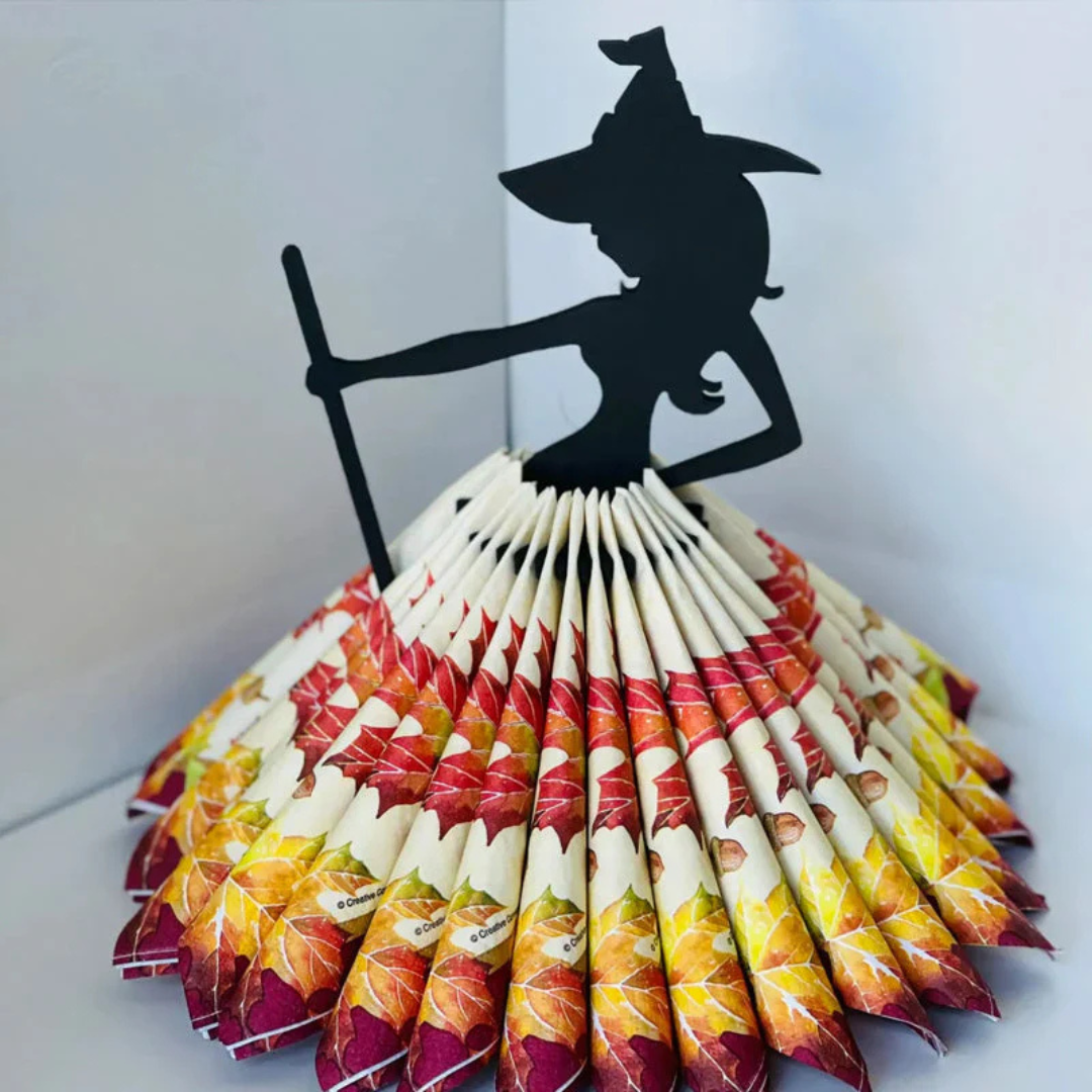 Witchcraft - Wooden Napkin Holder for Magical Table Decorations