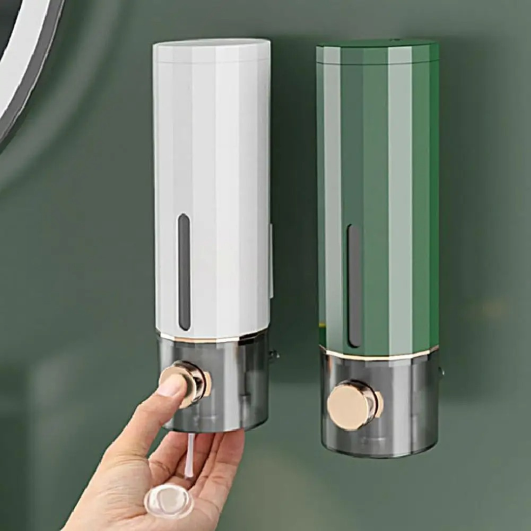 Wall - Mounted Liquid Soap Dispenser with Pump Mechanism