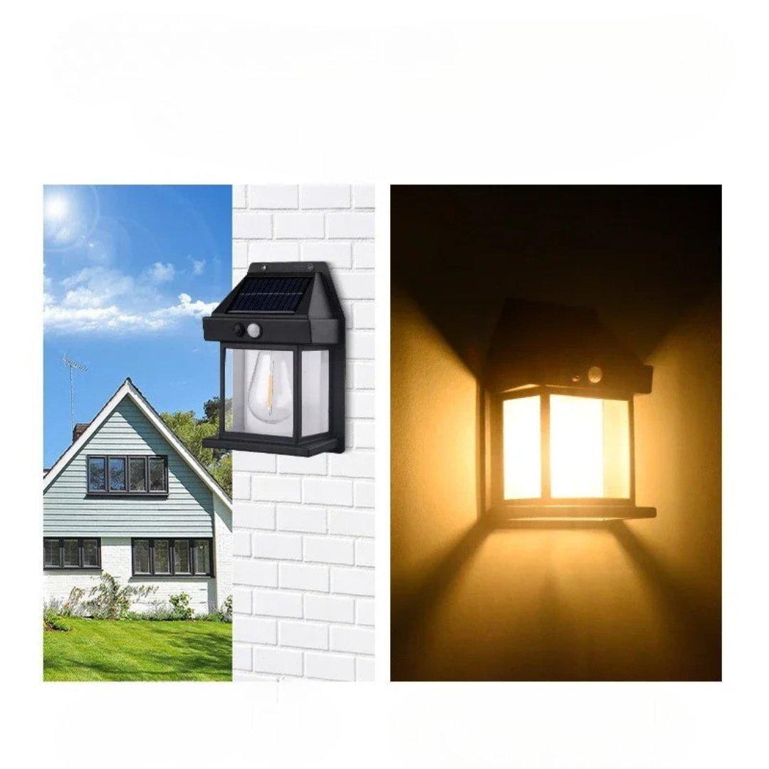 Solar Wall Light with Motion Sensor