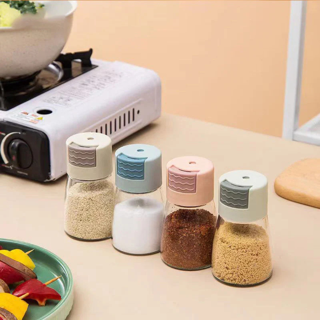Practical Spice Bottle with Conical Design