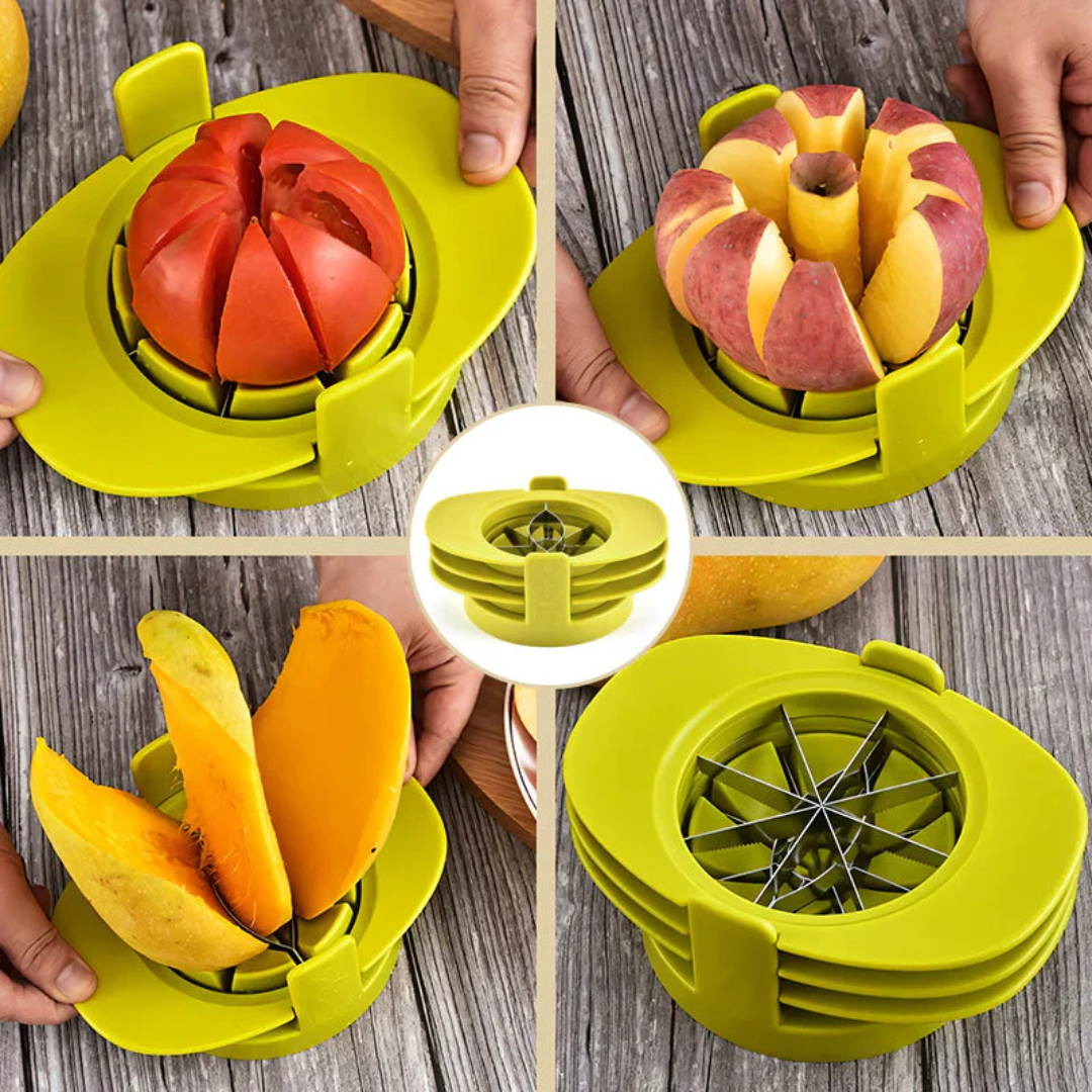 Versatile 4 - In-1 Fruit & Vegetable Slicer - Fast & Precise Cutting