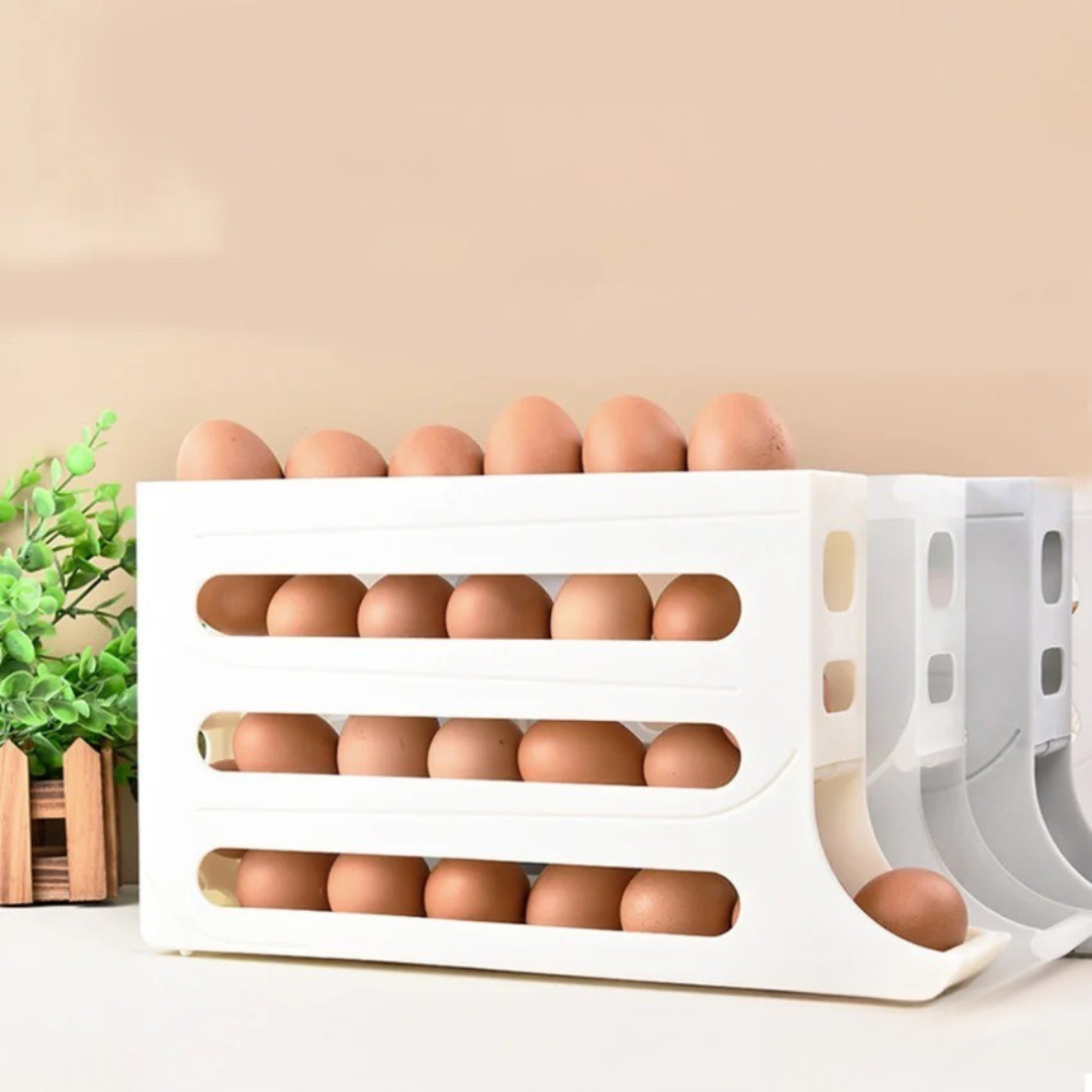 Four - Tier Egg Organiser Shelf