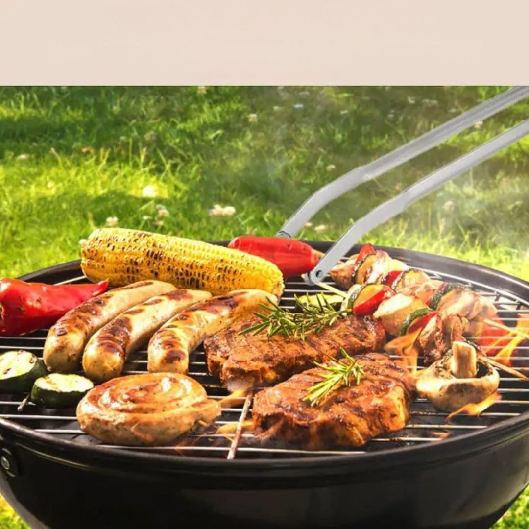 Grillmeister Turning Tongs - Perfect Control at the Bbq