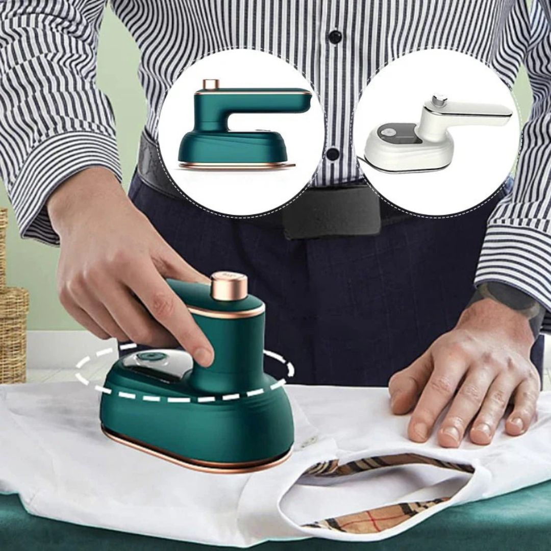Compact 2 - In-1 Steam Iron - Perfect for Home & Travelling!