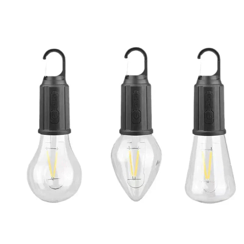 Retro Camping Lamp with Type C Charging