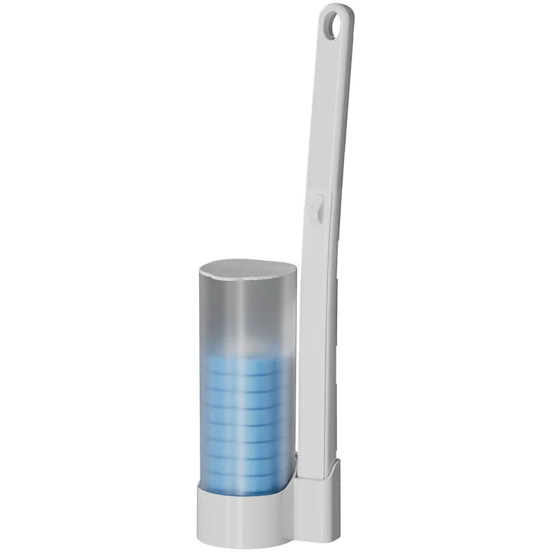 Disposable Toilet Brush with Refill Heads