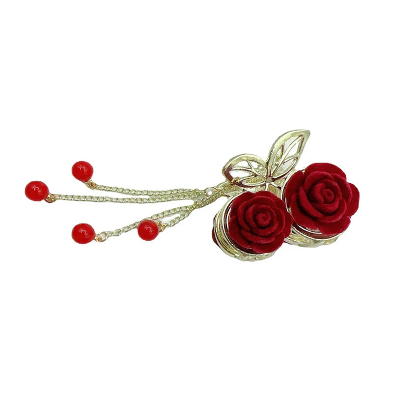 Elegant Hair Clip with Tassel