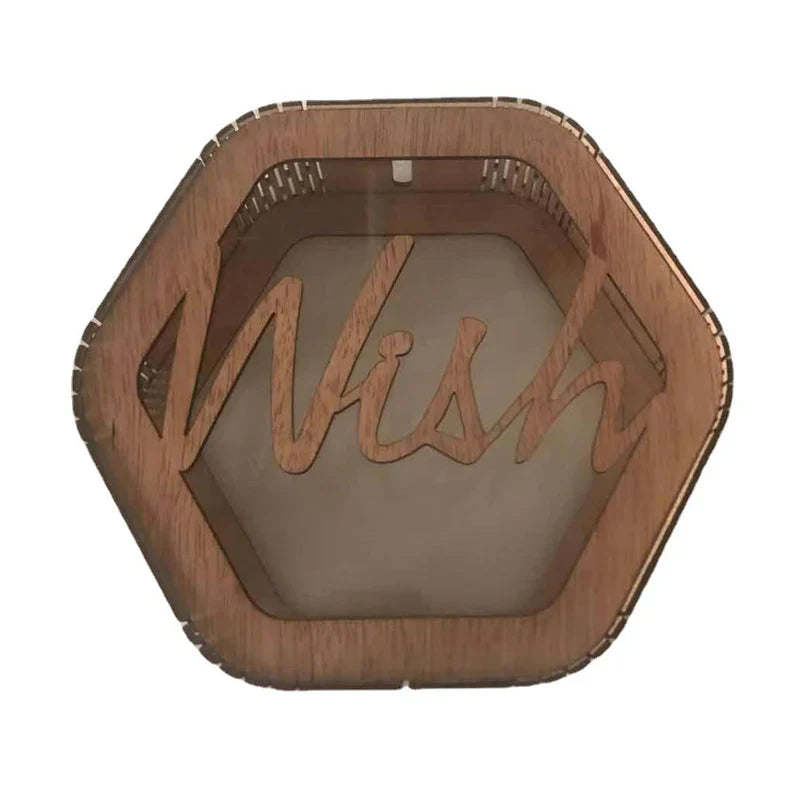 Personalised Wedding Gift Box in Hexagonal Design