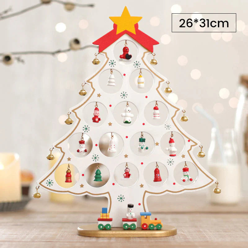Diy Wooden Christmas Tree Set - Design Your Own Festive Tree