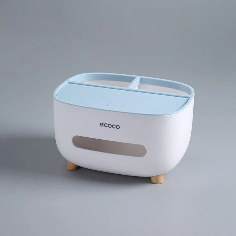 Multifunctional Storage Box with Tissue Dispenser