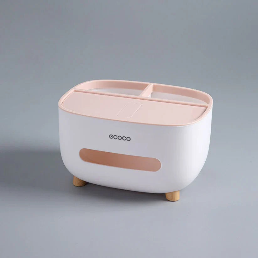 Multifunctional Storage Box with Tissue Dispenser
