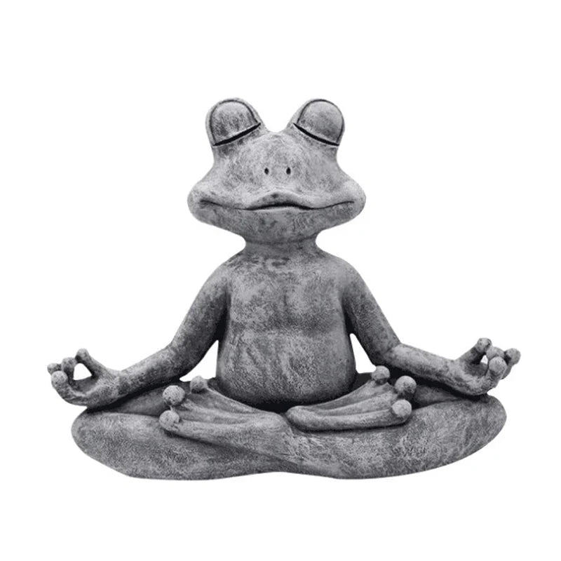 Zen Dog Garden Figure - Harmony and Relaxation for Your Home