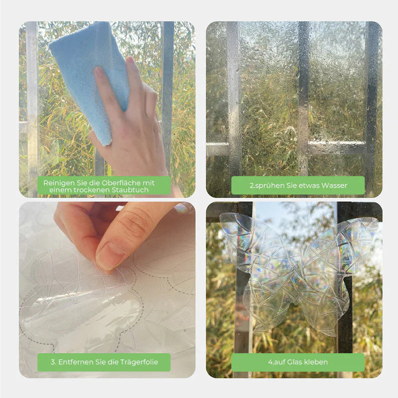 Colourful Window Decoration Films