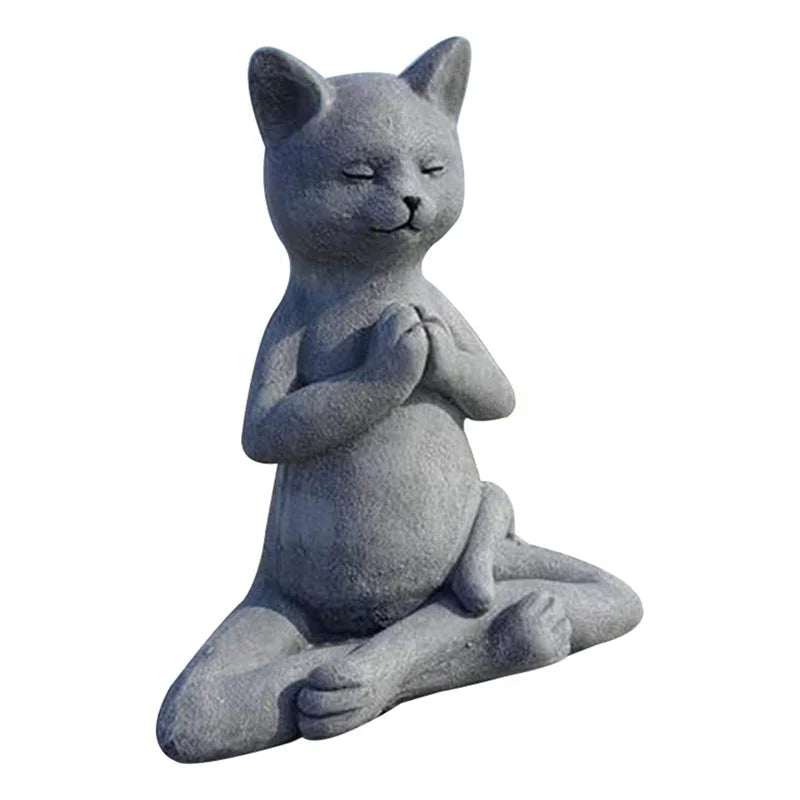 Zen Dog Garden Figure - Harmony and Relaxation for Your Home