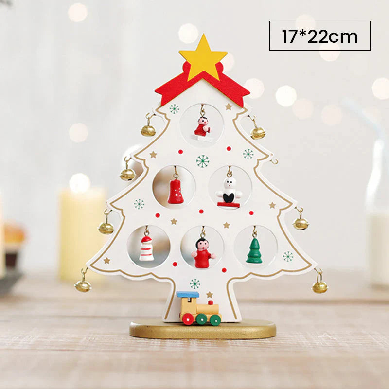 Diy Wooden Christmas Tree Set - Design Your Own Festive Tree