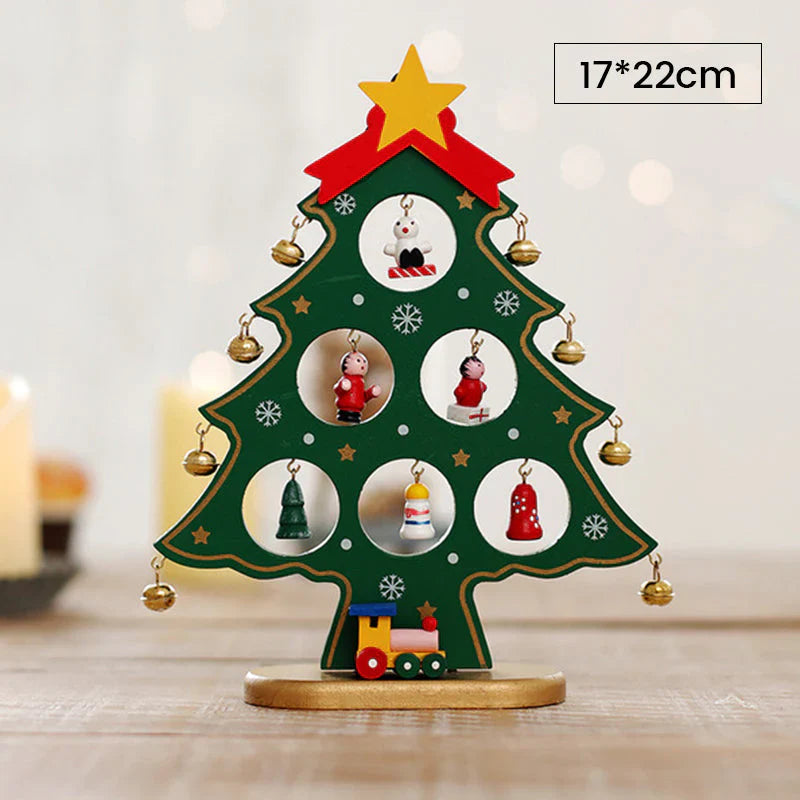 Diy Wooden Christmas Tree Set - Design Your Own Festive Tree