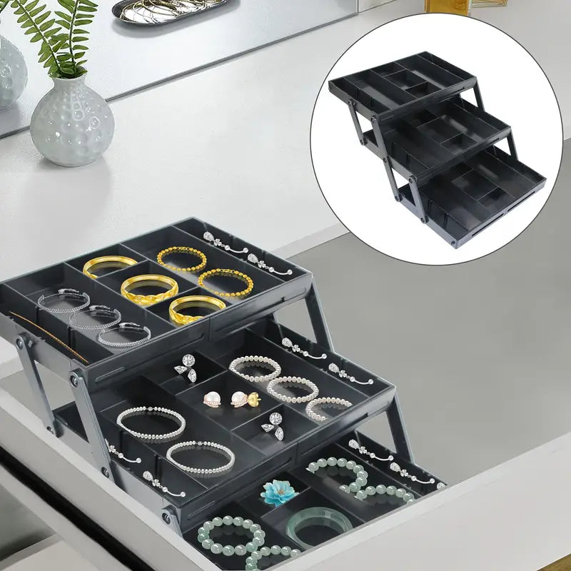 Multi-Level Drawer Organizer