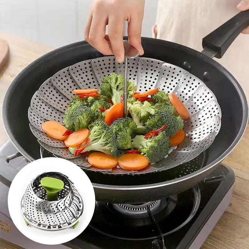 Folding Stainless Steel Steam Oven
