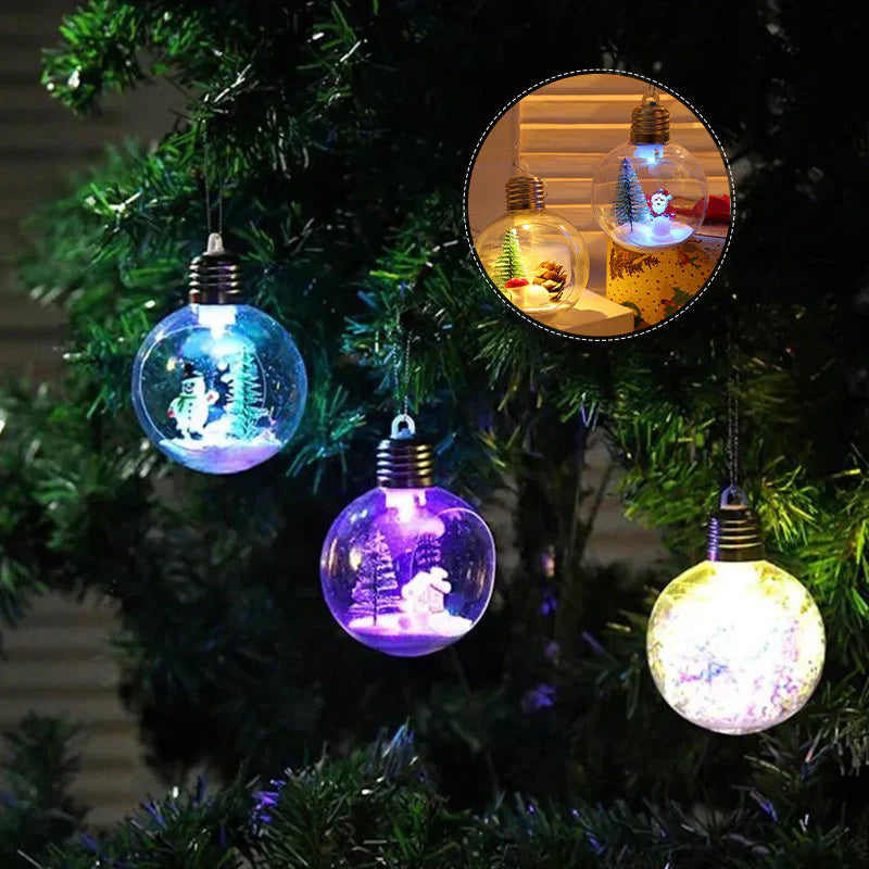 Luminous Christmas Tree Baubles
