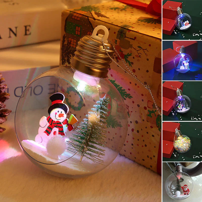 Luminous Christmas Tree Baubles