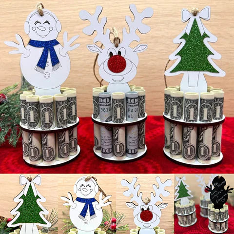 Creative Christmas Money Holder - the Special Way to Give Money As a Gift!