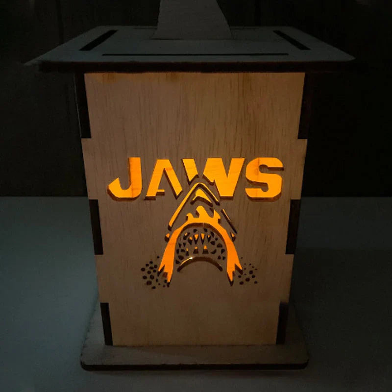 Gruseljack - Wooden Lantern for Spooky Halloween Decorations