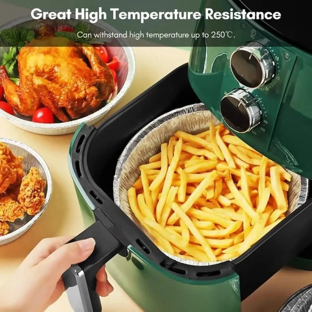 Reusable Aluminium Inserts - Clean Hot Air Fryer Without Effort