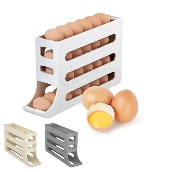 Four - Tier Egg Organiser Shelf