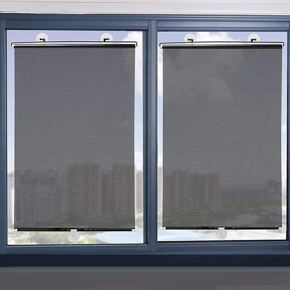 Vision - Blocking Roller Blind for Balcony & Windows - Stylish Protection From the Sun & Prying Eyes